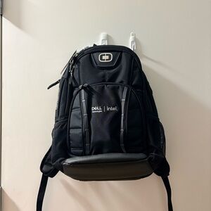 Dell Black and Gray Men's Backpack